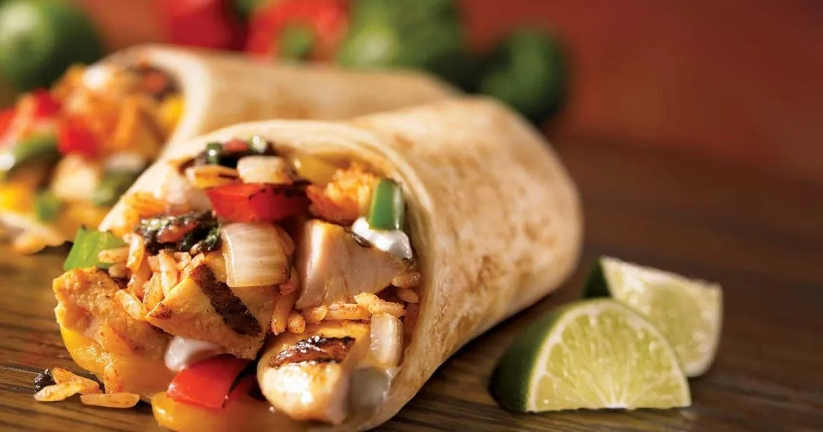 chicken breakfast burrito