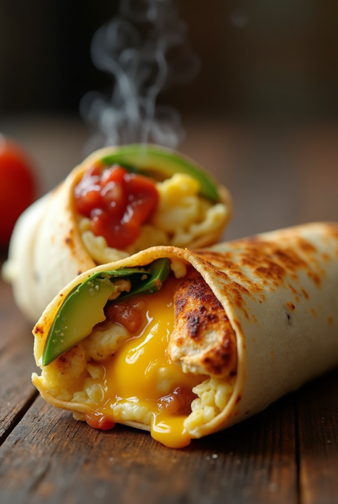 5 Simple Steps to Make a Savory Chicken Breakfast Burrito at Home 1 chicken breakfast burrito
